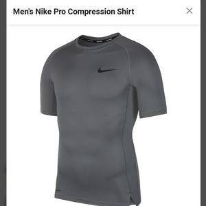 Nike pro compression shirt